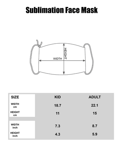 Brand Logo Sublimation Face Mask - Custom Camo Clothing - [new_brand] - [camo] - [camoflage] - [apparel] - [location] - [new_brand] - [custom] - [clothing]