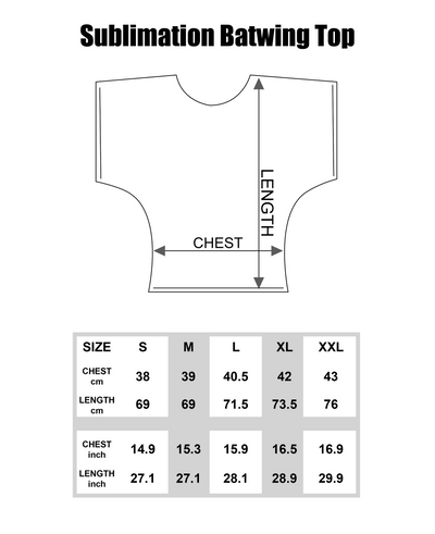 Brand Logo Sublimation Batwing Top - Custom Camo Clothing - [new_brand] - [camo] - [camoflage] - [apparel] - [location] - [new_brand] - [custom] - [clothing]