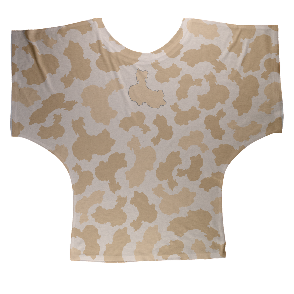 China Desert Sublimation Batwing Top - LocationCamo.com