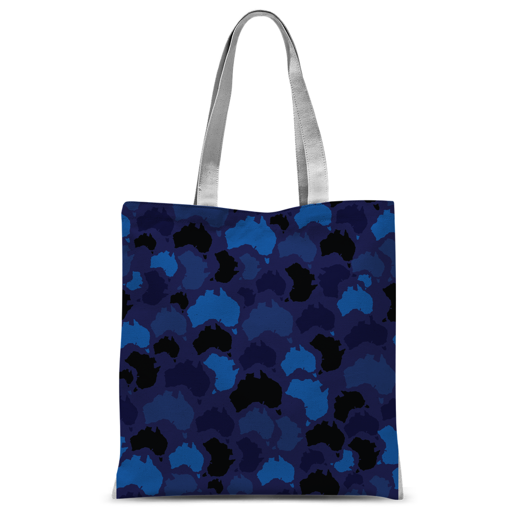 Australia Midnight Classic Sublimation Tote Bag - Custom Camo Clothing - [new_brand] - [camo] - [camoflage] - [apparel] - [location] - [new_brand] - [custom] - [clothing]