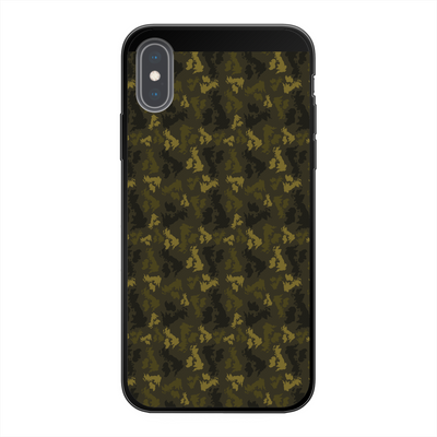 UK Forest Back Printed Black Soft Phone Case - Custom Camo Clothing - [new_brand] - [camo] - [camoflage] - [apparel] - [location] - [new_brand] - [custom] - [clothing]