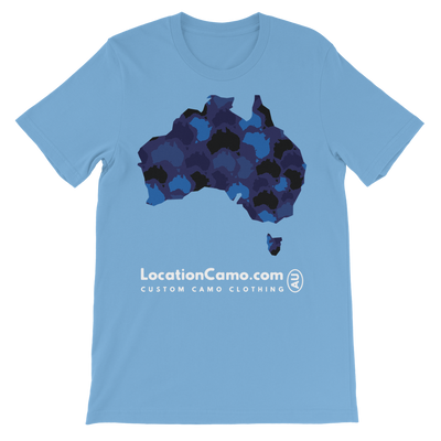 Australia Midnight Premium Kids T-Shirt - Custom Camo Clothing - [new_brand] - [camo] - [camoflage] - [apparel] - [location] - [new_brand] - [custom] - [clothing]