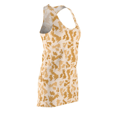 UK Desert Women's Cut & Sew Racerback Dress - Custom Camo Clothing - [new_brand] - [camo] - [camoflage] - [apparel] - [location] - [new_brand] - [custom] - [clothing]