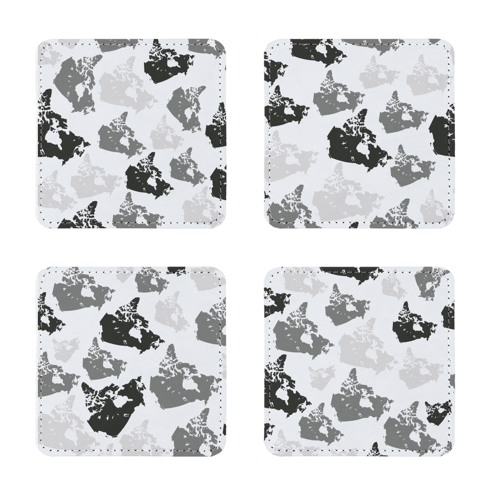 Canada Arctic Sublimation Coasters Pack of Four - Custom Camo Clothing - [new_brand] - [camo] - [camoflage] - [apparel] - [location] - [new_brand] - [custom] - [clothing]