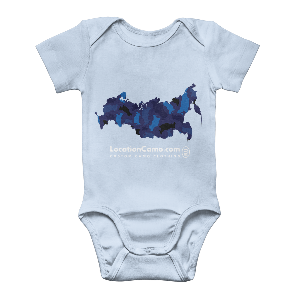 Russia Midnight Classic Baby Onesie Bodysuit - LocationCamo.com