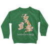 UK Desert Classic Kids Sweatshirt - Custom Camo Clothing - [new_brand] - [camo] - [camoflage] - [apparel] - [location] - [new_brand] - [custom] - [clothing]