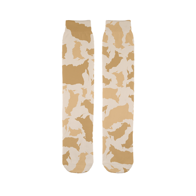 Russia Desert Sublimation Tube Sock - LocationCamo.com