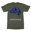 Australia Midnight Classic Heavy Cotton Adult T-Shirt - Custom Camo Clothing - [new_brand] - [camo] - [camoflage] - [apparel] - [location] - [new_brand] - [custom] - [clothing]