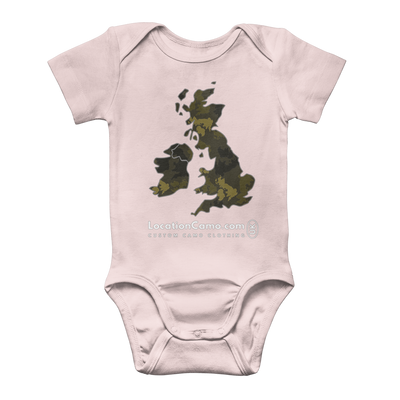 UK Forest Classic Baby Onesie Bodysuit - Custom Camo Clothing - [new_brand] - [camo] - [camoflage] - [apparel] - [location] - [new_brand] - [custom] - [clothing]