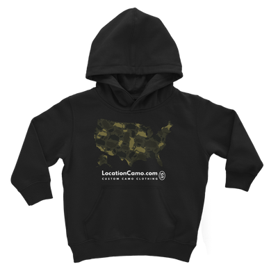 USA Forest Classic Kids Hoodie - LocationCamo.com