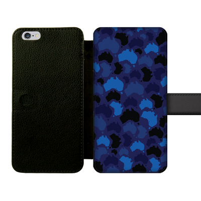 Australia Midnight Front Printed Wallet Cases - Custom Camo Clothing - [new_brand] - [camo] - [camoflage] - [apparel] - [location] - [new_brand] - [custom] - [clothing]