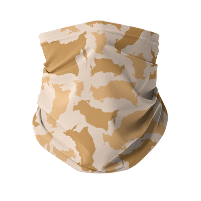 Russia Desert Sublimation Neck Gaiter - LocationCamo.com