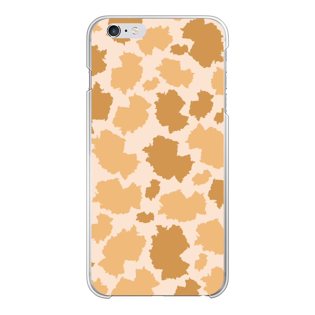 Germany Desert Back Printed Transparent Hard Phone Case - LocationCamo.com