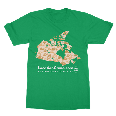 Canada Desert Classic Heavy Cotton Adult T-Shirt - Custom Camo Clothing - [new_brand] - [camo] - [camoflage] - [apparel] - [location] - [new_brand] - [custom] - [clothing]