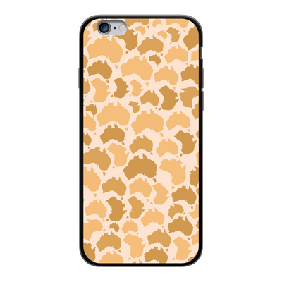 Australia Desert Back Printed Black Soft Phone Case - Custom Camo Clothing - [new_brand] - [camo] - [camoflage] - [apparel] - [location] - [new_brand] - [custom] - [clothing]