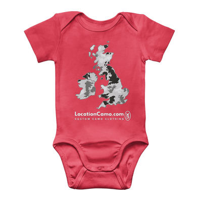 UK Arctic Classic Baby Onesie Bodysuit - Custom Camo Clothing - [new_brand] - [camo] - [camoflage] - [apparel] - [location] - [new_brand] - [custom] - [clothing]