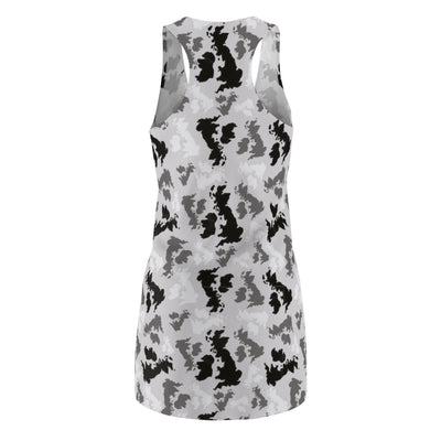 UK Arctic Women's Cut & Sew Racerback Dress - Custom Camo Clothing - [new_brand] - [camo] - [camoflage] - [apparel] - [location] - [new_brand] - [custom] - [clothing]