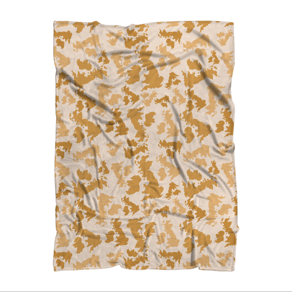 UK Desert Sublimation Throw Blanket - Custom Camo Clothing - [new_brand] - [camo] - [camoflage] - [apparel] - [location] - [new_brand] - [custom] - [clothing]