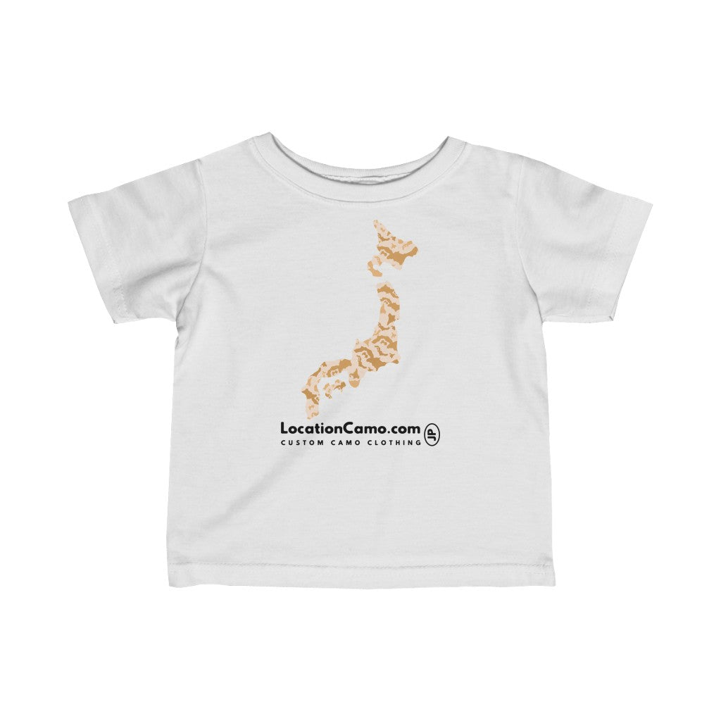 Japan Desert Infant Fine Jersey Tee - LocationCamo.com