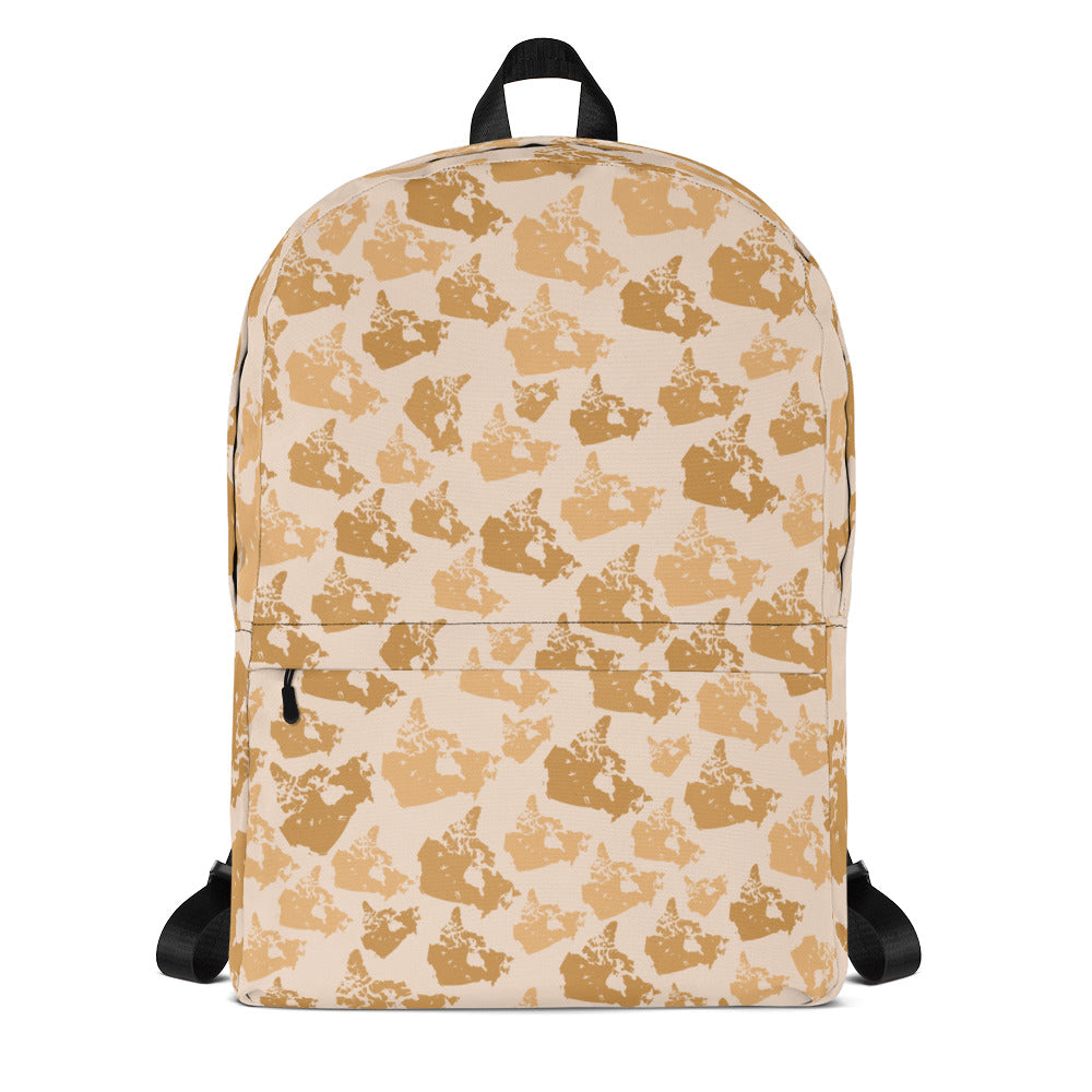 Canada Desert Backpack - Custom Camo Clothing - [new_brand] - [camo] - [camoflage] - [apparel] - [location] - [new_brand] - [custom] - [clothing]