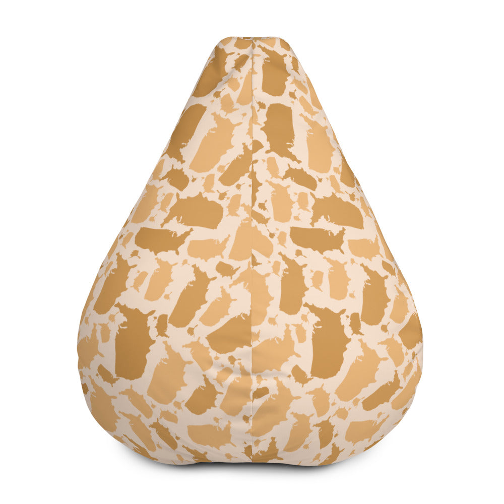 USA Desert Bean Bag Chair Cover - LocationCamo.com