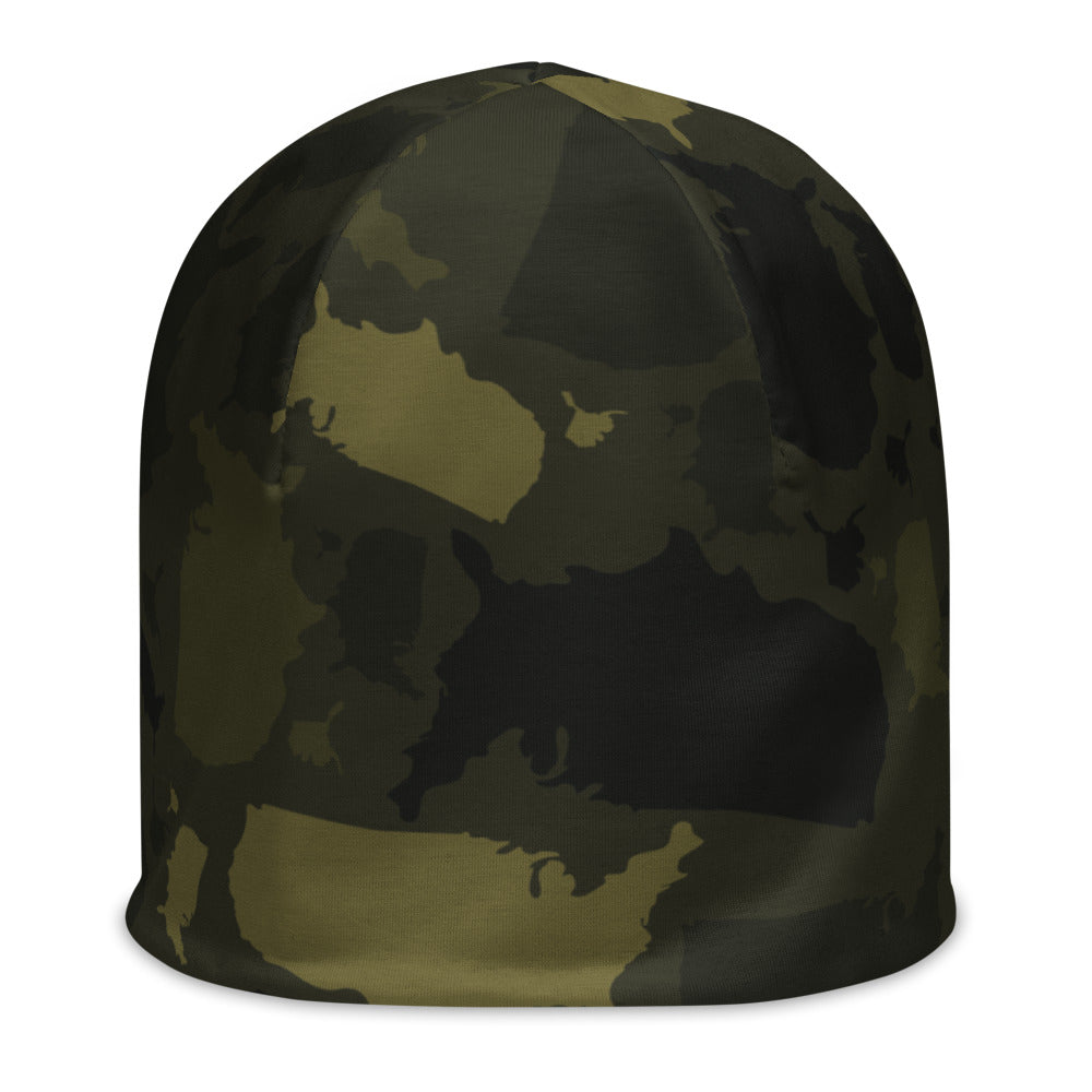 USA Forest All-Over Print Beanie - LocationCamo.com