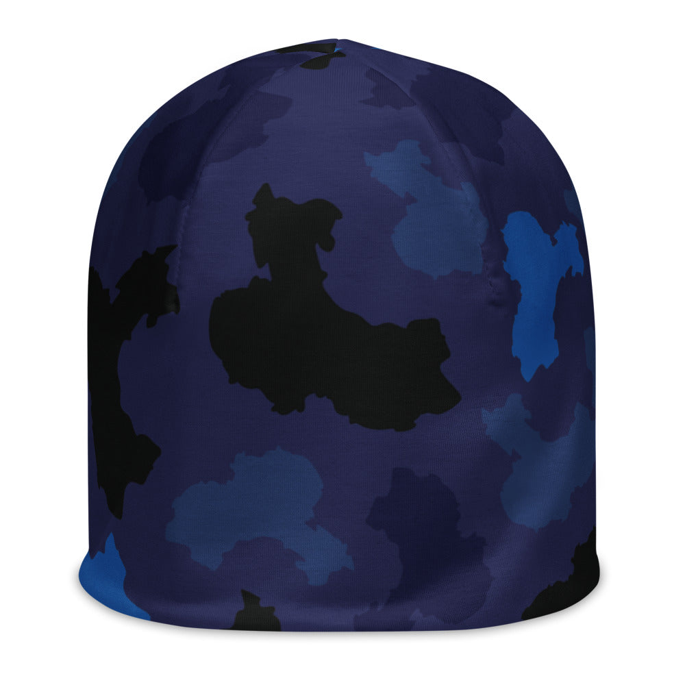 China Midnight All-Over Print Beanie - LocationCamo.com