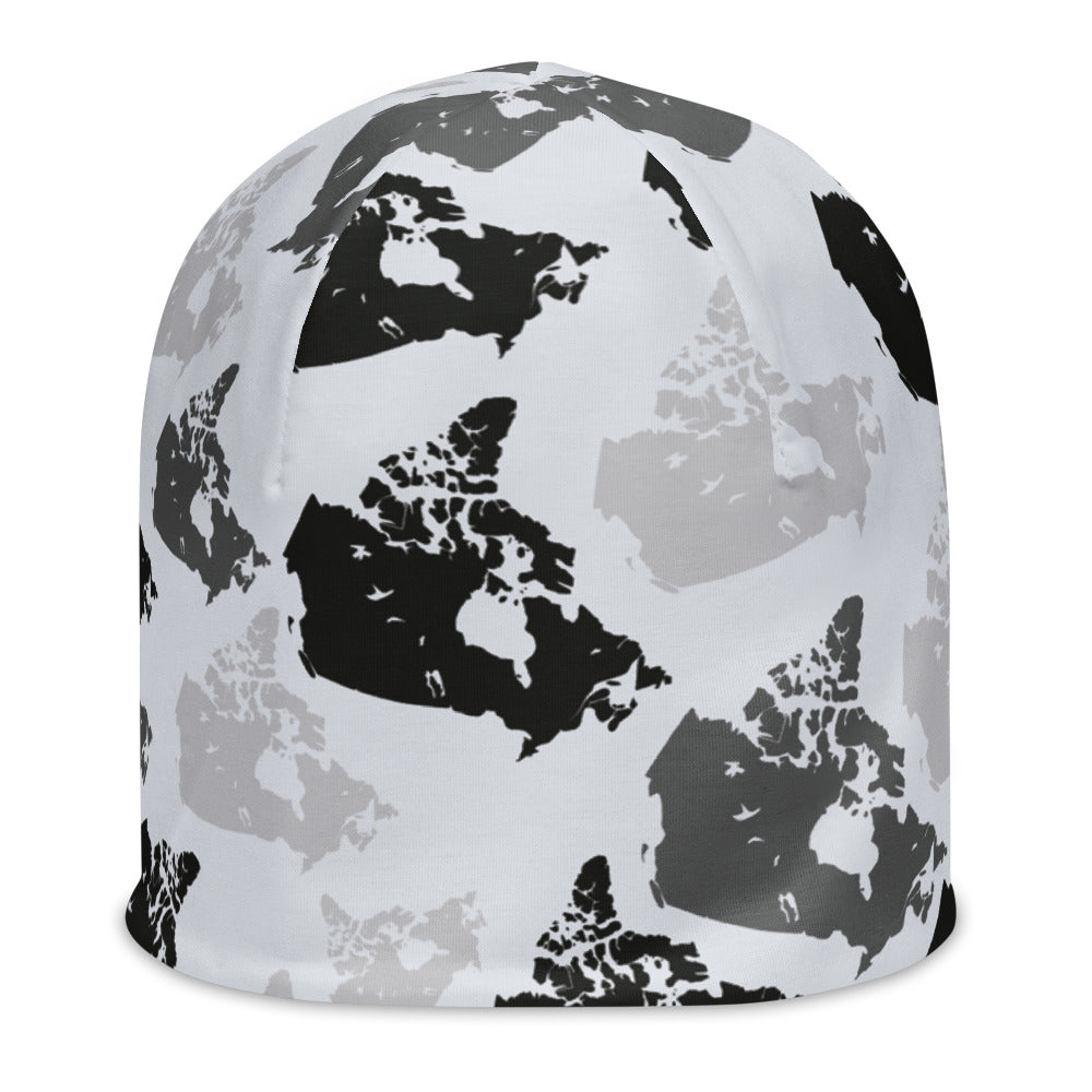 Canada Arctic All-Over Print Beanie - Custom Camo Clothing - [new_brand] - [camo] - [camoflage] - [apparel] - [location] - [new_brand] - [custom] - [clothing]