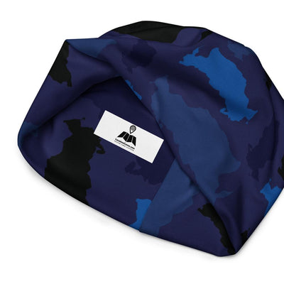 Russia Midnight All-Over Print Beanie - LocationCamo.com