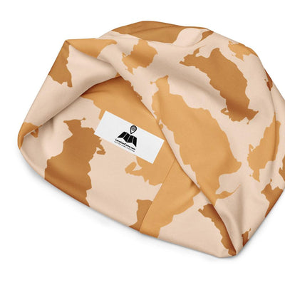 Russia Desert All-Over Print Beanie - LocationCamo.com