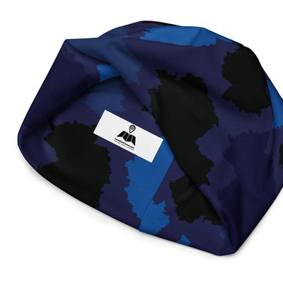 Germany Midnight All-Over Print Beanie - LocationCamo.com