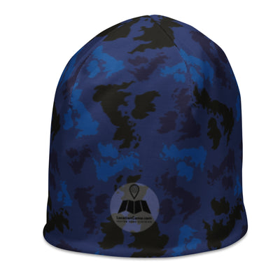 UK Midnight All-Over Print Beanie - Custom Camo Clothing - [new_brand] - [camo] - [camoflage] - [apparel] - [location] - [new_brand] - [custom] - [clothing]