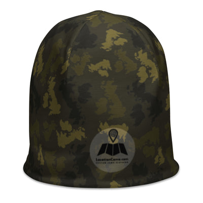 UK Forest All-Over Print Beanie - Custom Camo Clothing - [new_brand] - [camo] - [camoflage] - [apparel] - [location] - [new_brand] - [custom] - [clothing]