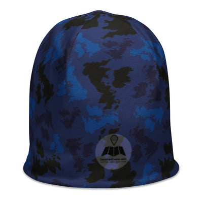 UK Midnight All-Over Print Beanie - Custom Camo Clothing - [new_brand] - [camo] - [camoflage] - [apparel] - [location] - [new_brand] - [custom] - [clothing]