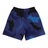 Russia Midnight Men's Athletic Long Shorts - LocationCamo.com