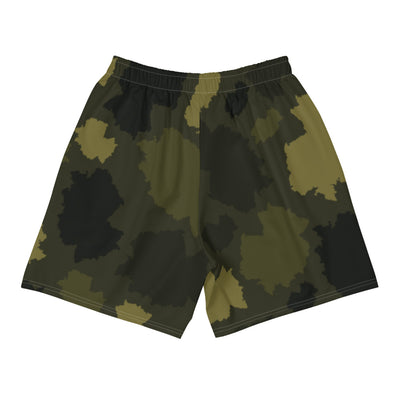 Germany Forest Men's Athletic Long Shorts - LocationCamo.com