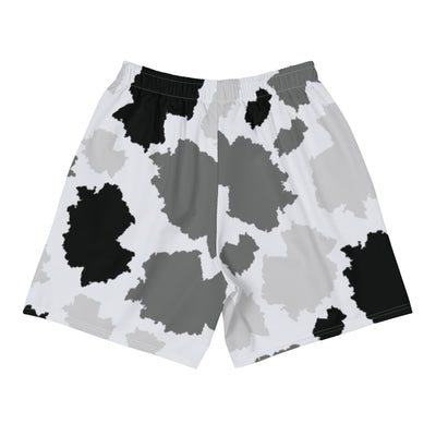 Germany Arctic Men's Athletic Long Shorts - LocationCamo.com