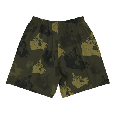 Canada Forest Men's Athletic Long Shorts - Custom Camo Clothing - [new_brand] - [camo] - [camoflage] - [apparel] - [location] - [new_brand] - [custom] - [clothing]