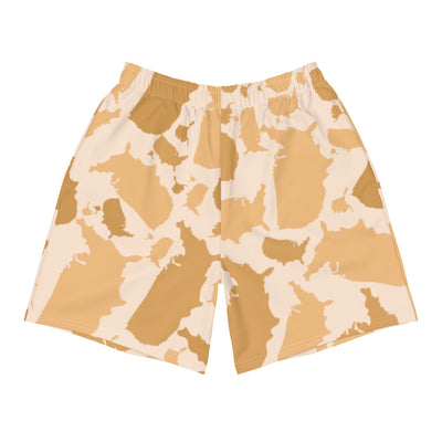 USA Desert Men's Athletic Long Shorts - LocationCamo.com