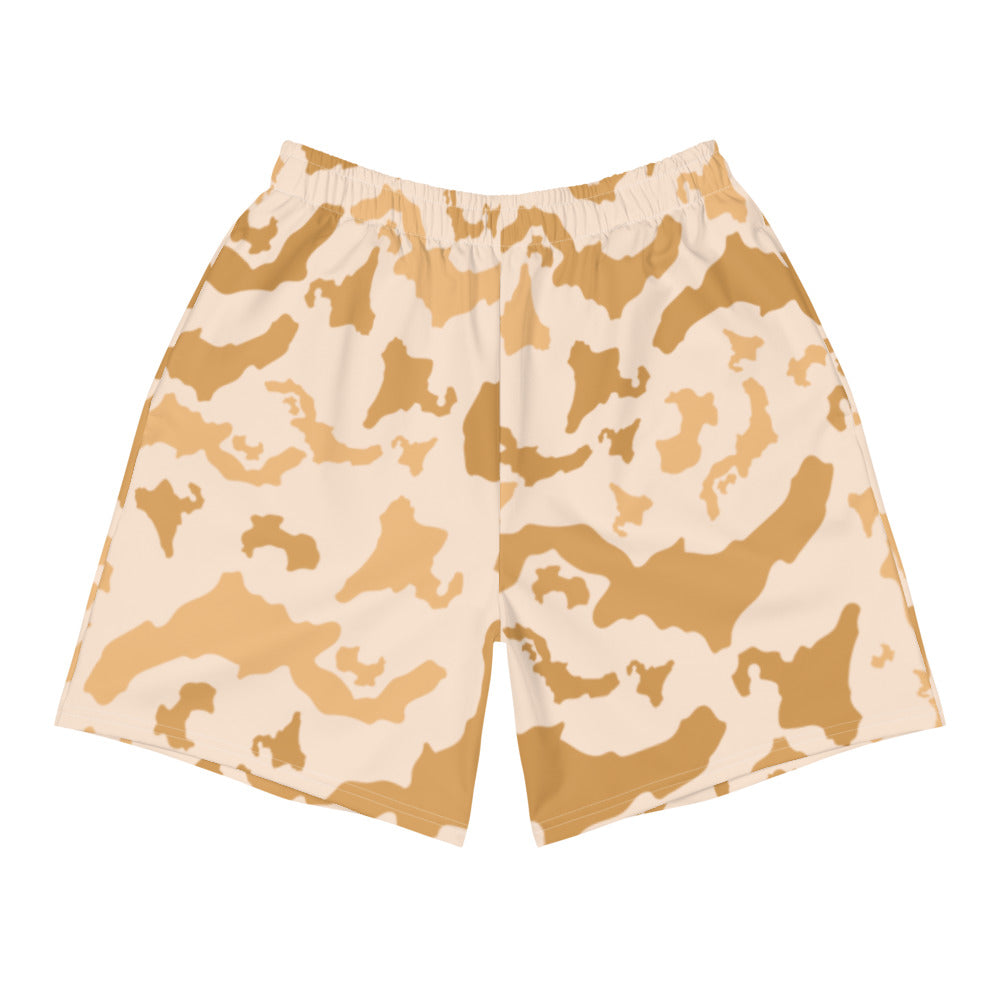 Japan Desert Men's Athletic Long Shorts - LocationCamo.com