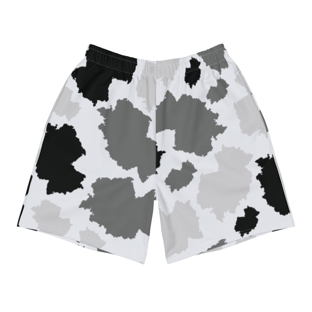 Germany Arctic Men's Athletic Long Shorts - LocationCamo.com