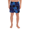 Australia Midnight Men's Athletic Long Shorts - Custom Camo Clothing - [new_brand] - [camo] - [camoflage] - [apparel] - [location] - [new_brand] - [custom] - [clothing]