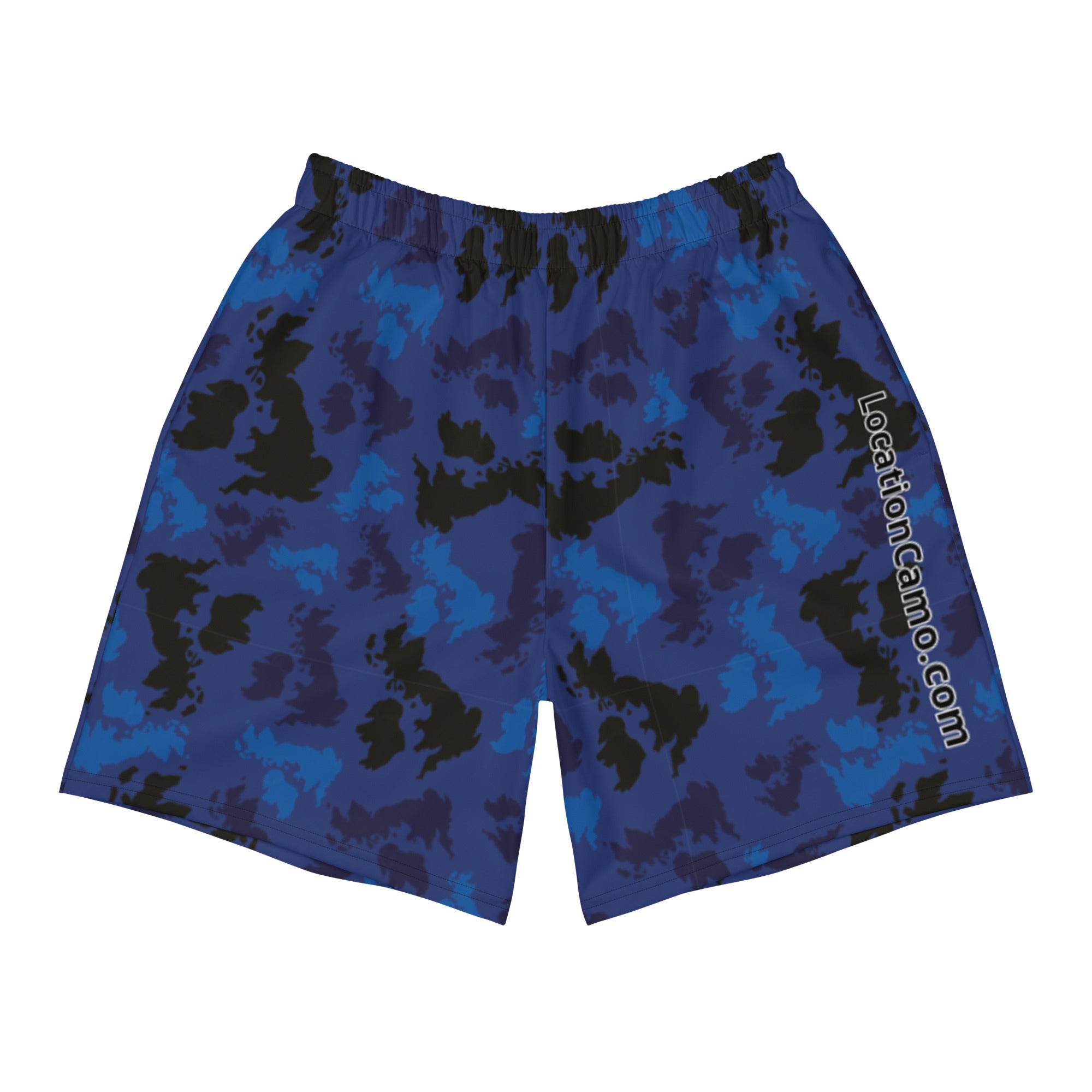 UK Midnight Men's Athletic Long Shorts - Custom Camo Clothing - [new_brand] - [camo] - [camoflage] - [apparel] - [location] - [new_brand] - [custom] - [clothing]