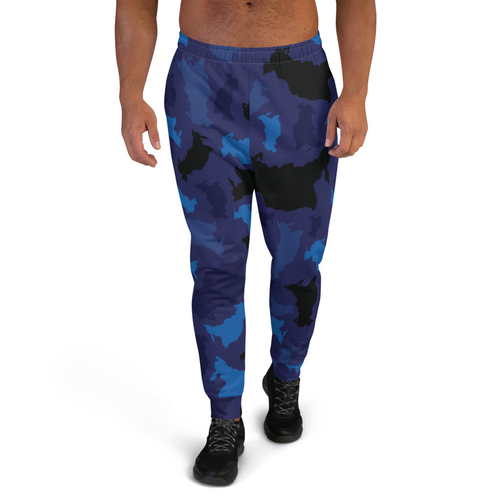 Russia Midnight Men's Joggers - LocationCamo.com