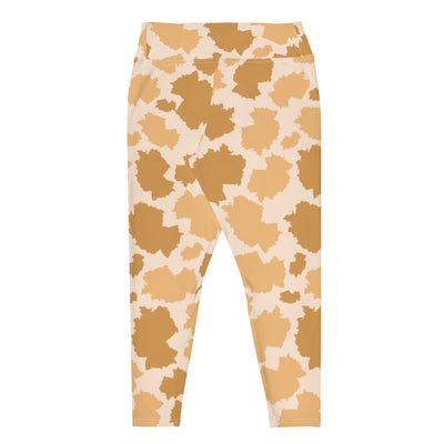 Germany Desert All-Over Print Plus Size Leggings - LocationCamo.com