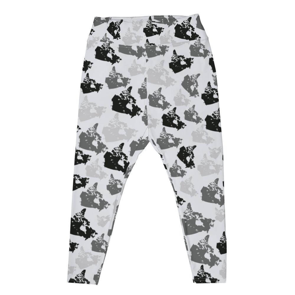 Canada Arctic All-Over Print Plus Size Leggings - Custom Camo Clothing - [new_brand] - [camo] - [camoflage] - [apparel] - [location] - [new_brand] - [custom] - [clothing]