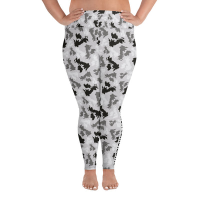 UK Arctic All-Over Print Plus Size Leggings - Custom Camo Clothing - [new_brand] - [camo] - [camoflage] - [apparel] - [location] - [new_brand] - [custom] - [clothing]