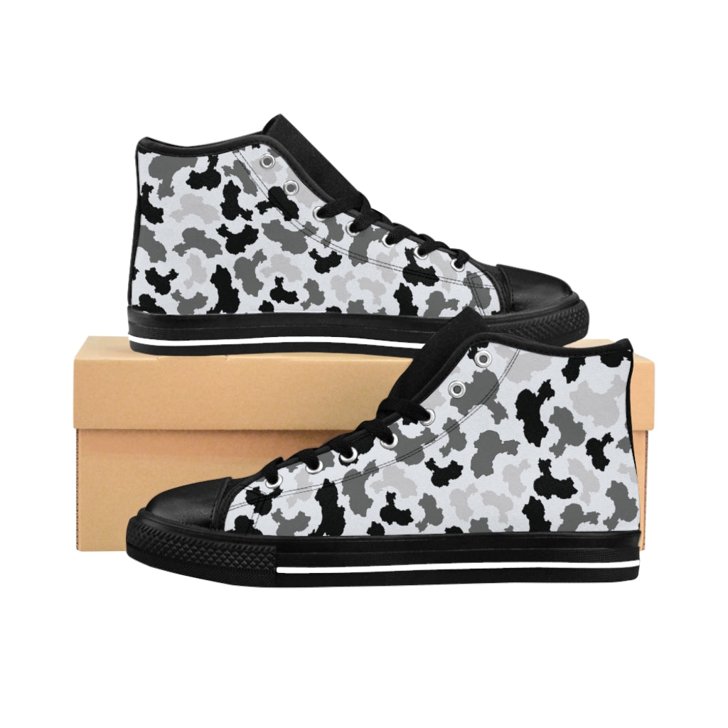 China Arctic Men's High-top Sneakers - LocationCamo.com