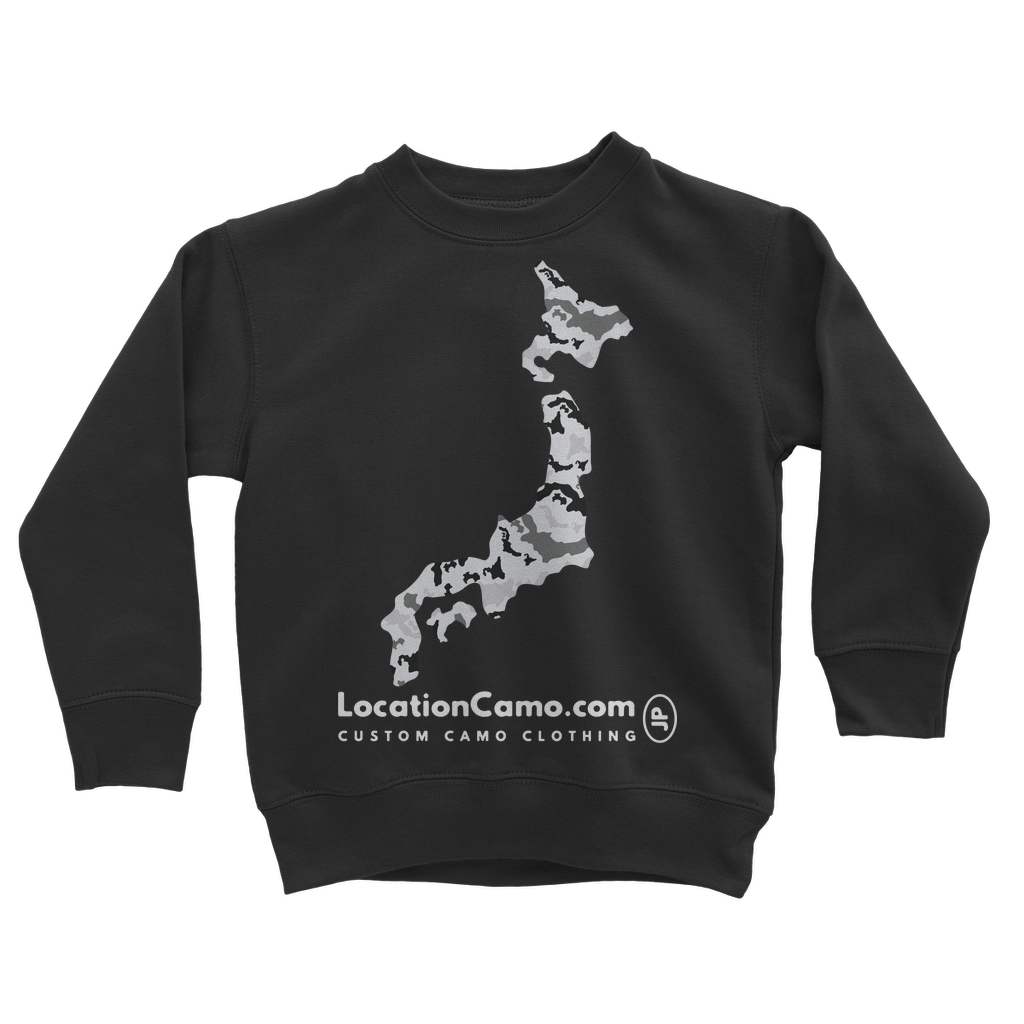 Japan Arctic Classic Kids Sweatshirt - LocationCamo.com