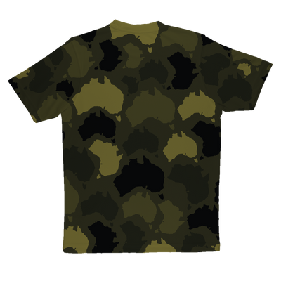 Australia Forest Sublimation Performance Adult T-Shirt - Custom Camo Clothing - [new_brand] - [camo] - [camoflage] - [apparel] - [location] - [new_brand] - [custom] - [clothing]